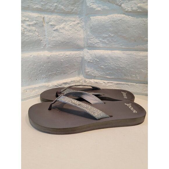Reef Sandals Flip Flops foam womens size 11 - Picture 3 of 8